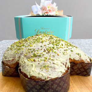Colomba Pistacchio e Cioccolato Bianco