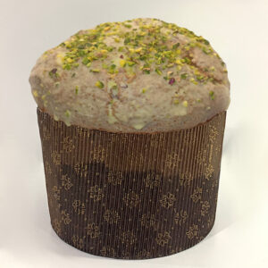 Panettone al Pistacchio con Crema di Pistacchio