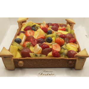 Cassetta di Crostata alla Frutta Fresca